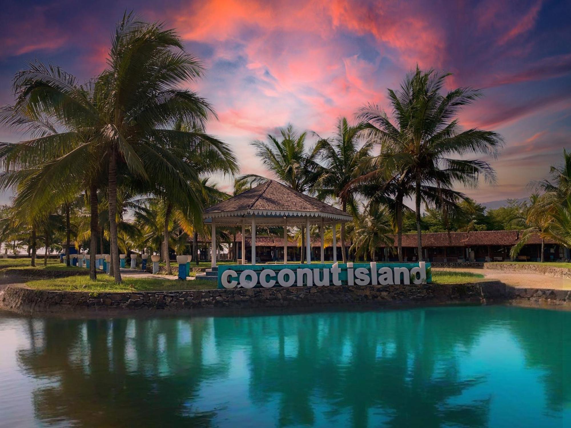 Avery Coconut Island Waterpark Beach Resort Carita Luaran gambar